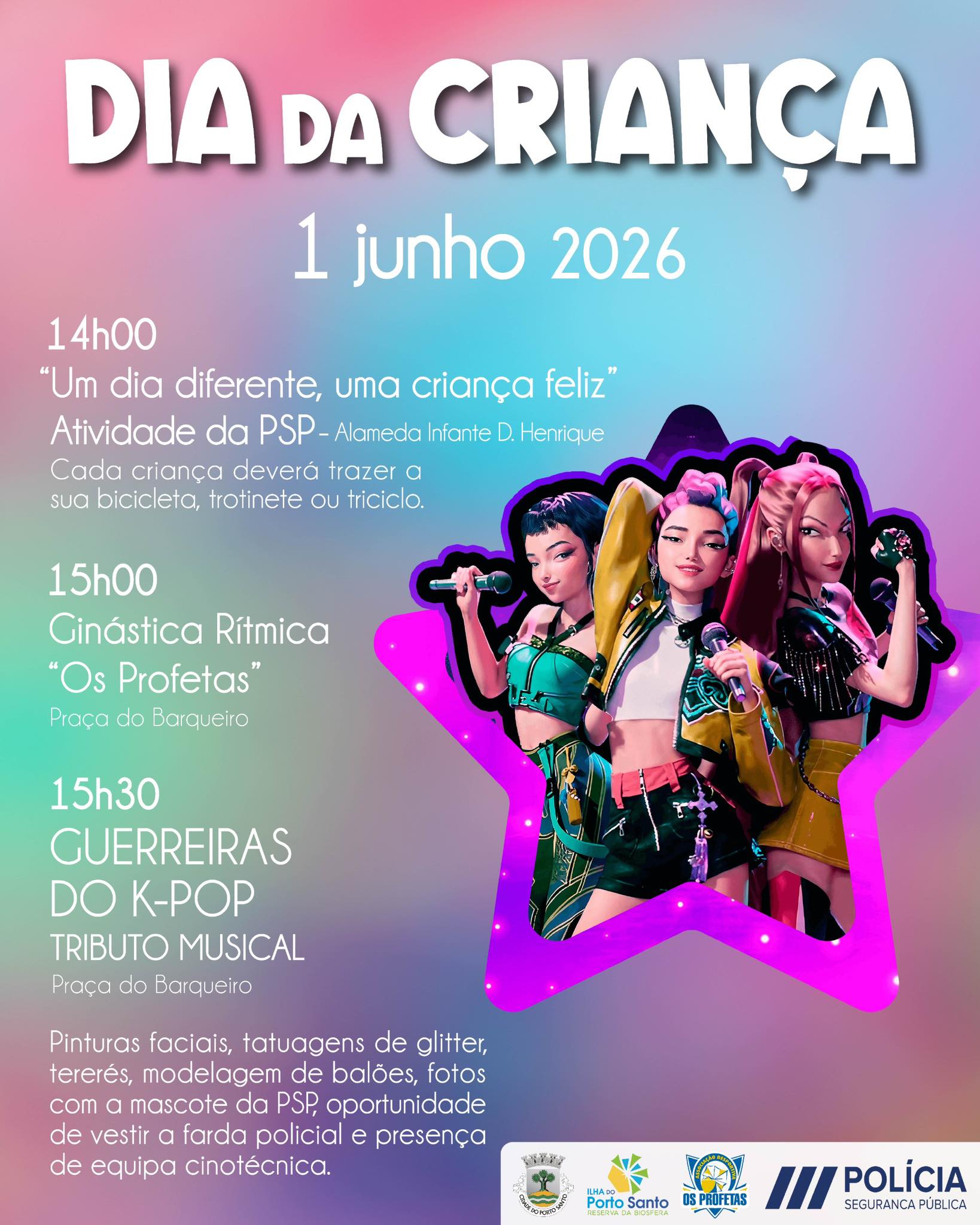 Comemorações do Dia Mundial da Criança