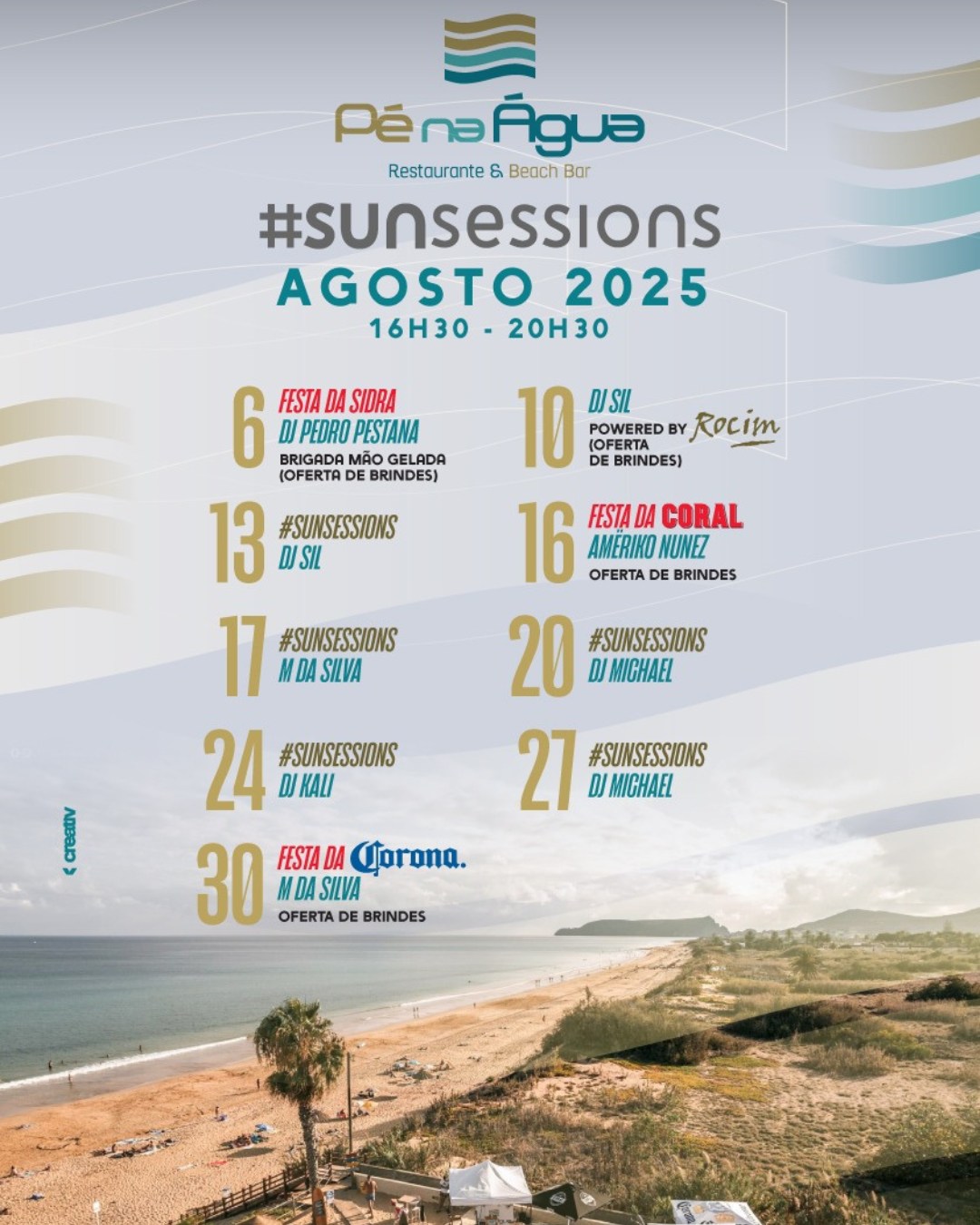 Sun Sessions - Pé na Água 2025